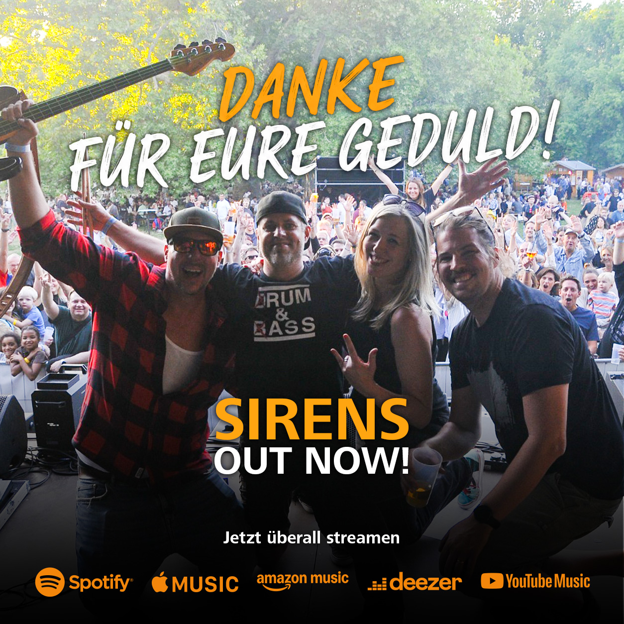 SIRENS IS OUT NOW!