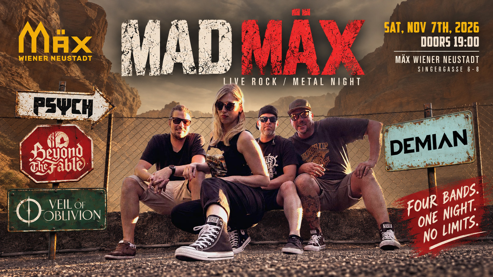 MAD MÄX – Wir sehen uns im Wasteland! 🔥